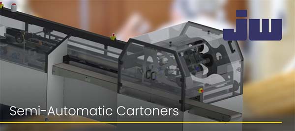 Semi-automatic cartoning machines