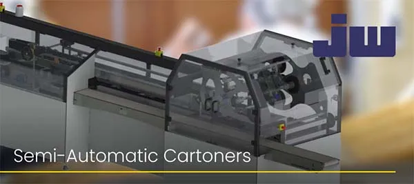 Semi-automatic cartoning machines