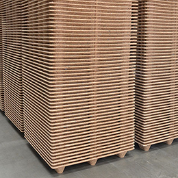 compressed wood pallets