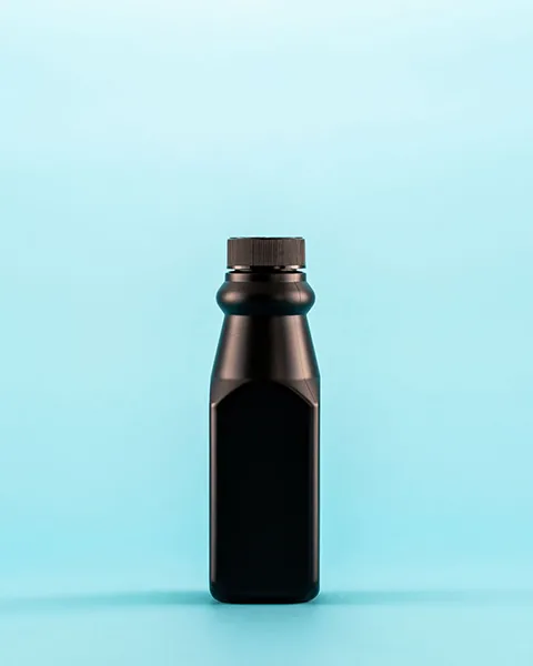 500ML SQUARE BOTTLE 38MM NECK