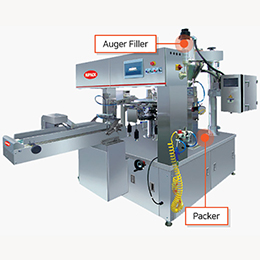 Automatic Pouch Packer for Powder, Particle product