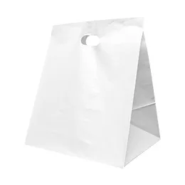 DIE CUT WIDE GUSSET TAKE OUT BAG