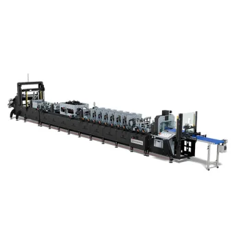 Flexible stand-up pouch making machine