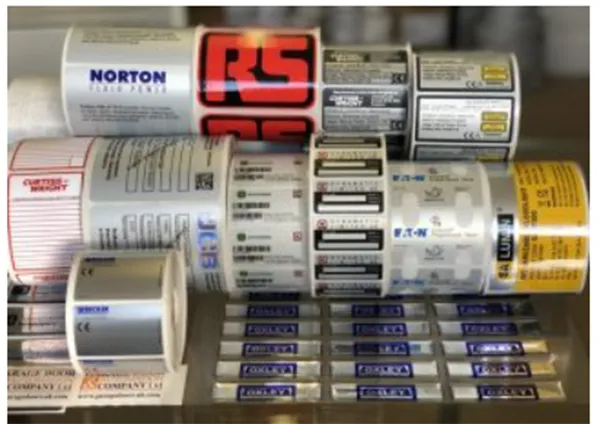 PRINTED LABELS