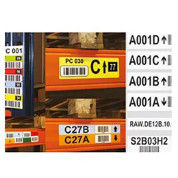RACK LABELS & AISLE BOARDS