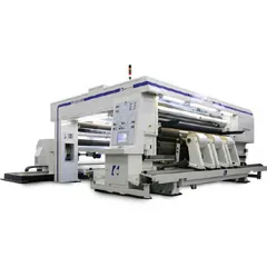 Wide Web Slitter Rewinder