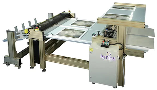 MANUAL LINE MANUAL SHEET-TO-SHEET LAMINATING/MOUNTING MACHINE