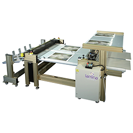manual line manual sheet-to-sheet laminating-mounting machine