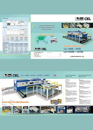 Automatic Corrugated Flat Bed Die Cutting Machines LS-1450 & 1450S