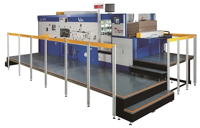 Automatic Corrugated Flat Bed Die Cutting Machines LS-1450 & 1450S