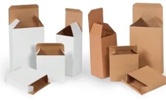 Folding cardboard