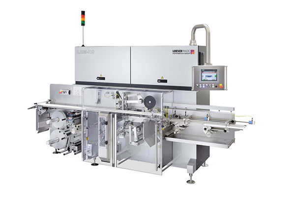 Fold wrapping machine LRM-HS for hermetically sealed chocolate