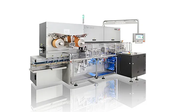 Chocolate bar foil wrapping machine LTM