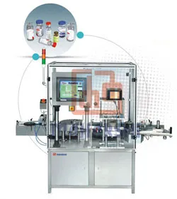 High Speed Vial Labelling