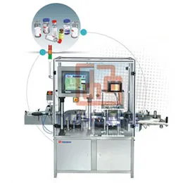 high speed vial labelling