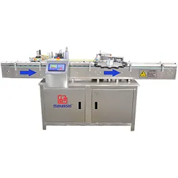 wraparound labelling machine with star wheel