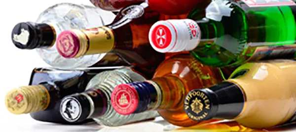 Long caps for spirits