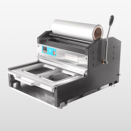 SR Manual Tray Sealing Machines with optional Profile Cut