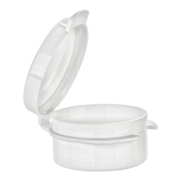 5 ML White Plastic Jar