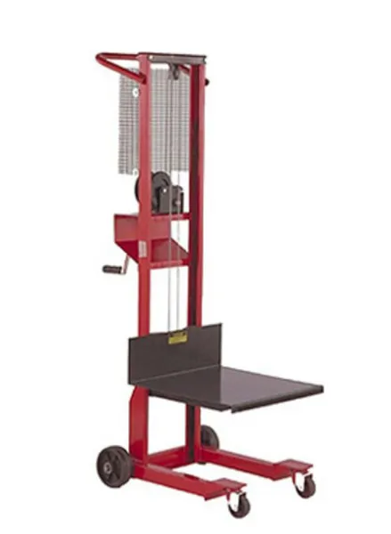 MW500 MANUAL WINCH STACKER