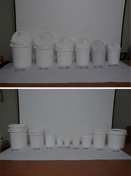 Plain Containers for Lubricants