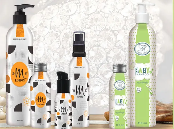 ALUMINUM COSMETIC BOTTLES / PERSONAL CARE