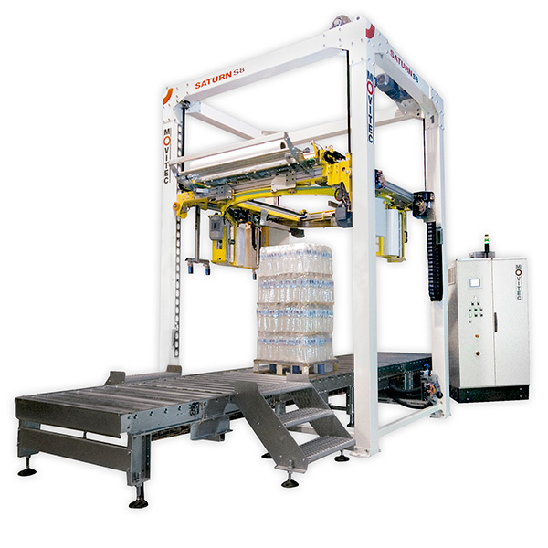 Automatic Pallet Stretch Ring Wrapping Machine SATURN S8
