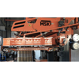 MSK pallet shrink wrap machines for the building material industry