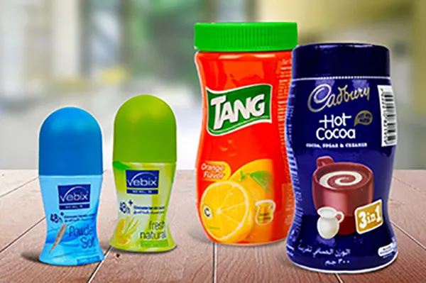 DEODORANTS AND JARS