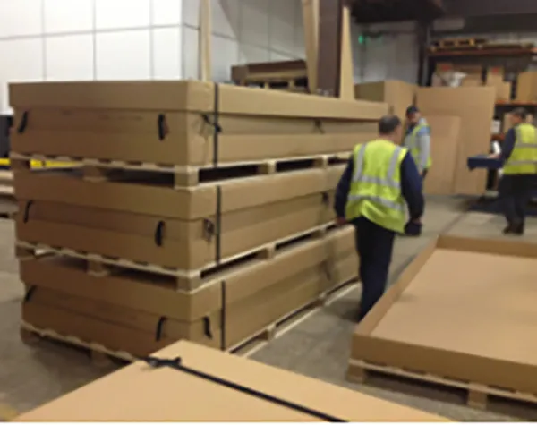 Corrugated packaging