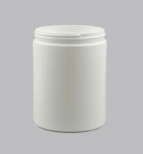 HDPE Cylindrical Jar 1500ml with 120-400 neck finish