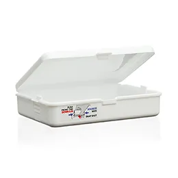 White Child Resistant Clamshell Container