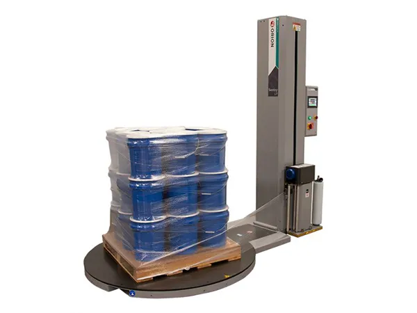 Low Profile Semi-Automatic Stretch Wrapping System Sentry LP