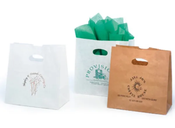 Die Cut Handle Paper Bags