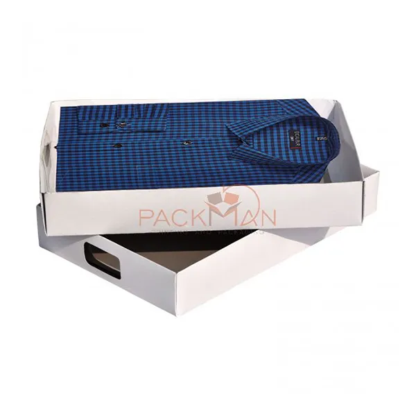 Custom Printed White Shirt Packing Box