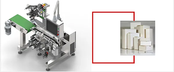 TOP BOTTOM TAMPER PROOF LABELING MACHINE