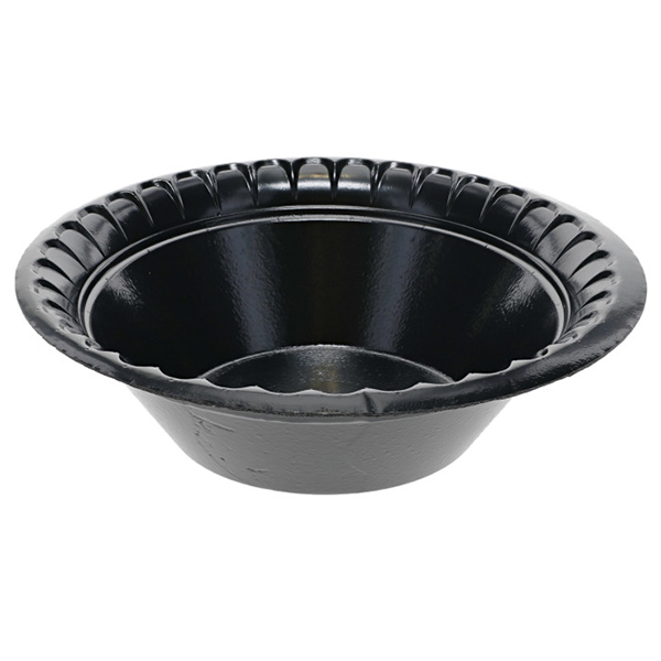 12 oz. Placesetter® Deluxe Laminated Foam Bowl, Black, 1,000 ct.