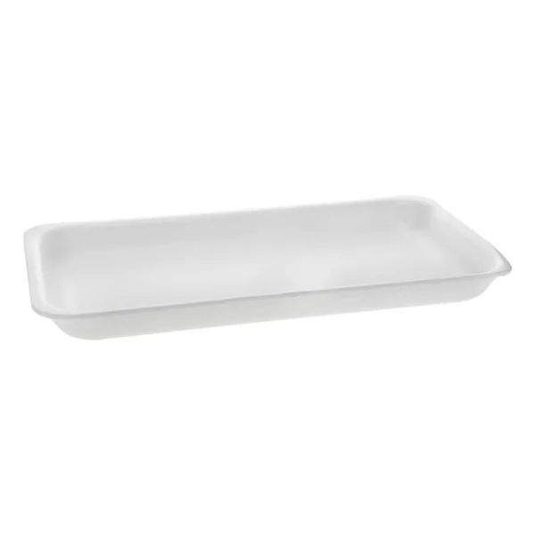 25PZ WHITE SUPERMARKET TRAY
