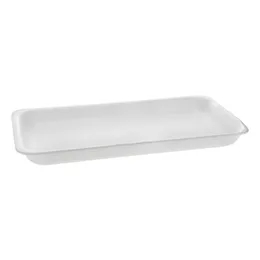 25PZ WHITE SUPERMARKET TRAY