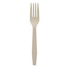 Cutlery, Heavyweight Fork, Tan, 1,000 ct.