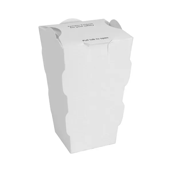 Tamper Evident Large Fry Carton, White, 600 ct.