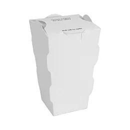 Tamper Evident Large Fry Carton, White, 600 ct.