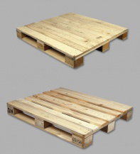 FOUR-WAY INDUSTRIAL PALLET