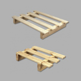 Two-way single use pallet