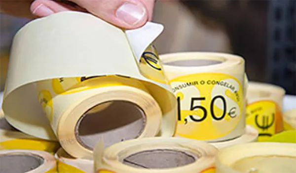ADHESIVE ANTI-HUMIDITY LABEL (PP)