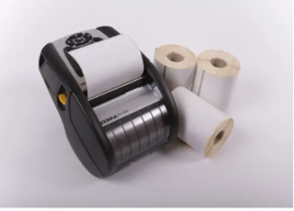Mobile printer labels