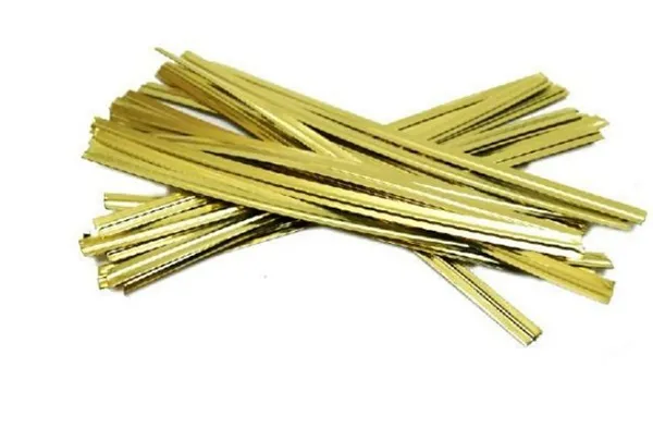 Metallic Cut Ties