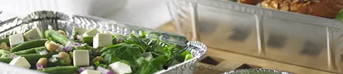 Standard aluminium food packaging