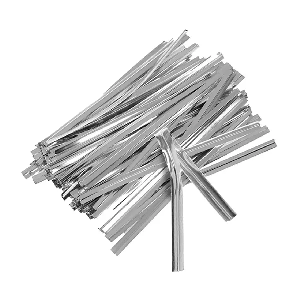 METALLIC TWIST TIES