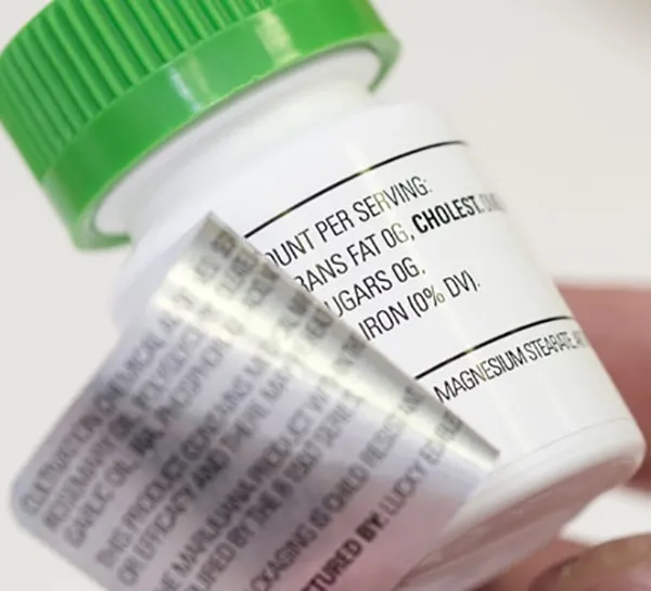 Peel & Reveal Labels Extended Content